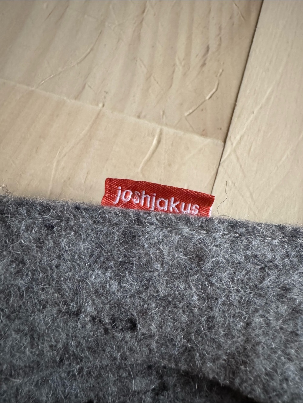 Josh Jakus Wool Winepocket